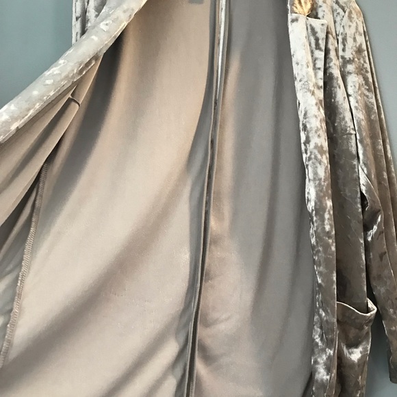 Velour blazer - Picture 5 of 5